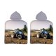 Tractor beach towel poncho 50*100cm