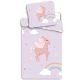 Unicorn Cloudy Pink bedding set 150×210cm, 50×60 cm