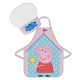 Peppa Pig Seaside children's apron 2-piece set