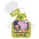 Peppa Pig Yum Children's Apron 2-Piece Set