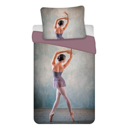 Ballet Ballerina bedding set 140×200cm, 65×65 cm