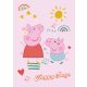 Peppa Pig Happy Days fleece blanket 100x140cm