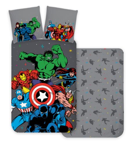 Avengers Classic Comic Style Children's bedding cover 100×135 cm, 40×60 cm