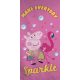 Peppa Pig Sparkle bath towel, beach towel 70x140cm