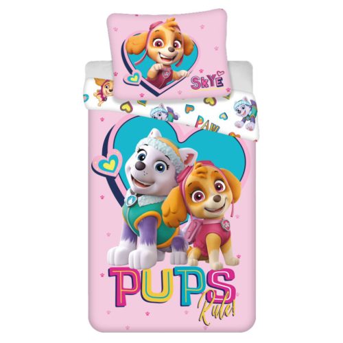 Paw Patrol Pups Rule children's bedding cover 100×135cm, 40×60 cm