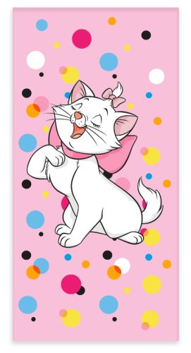 Disney Marie Bubbles cat bath towel, beach towel 60x120cm