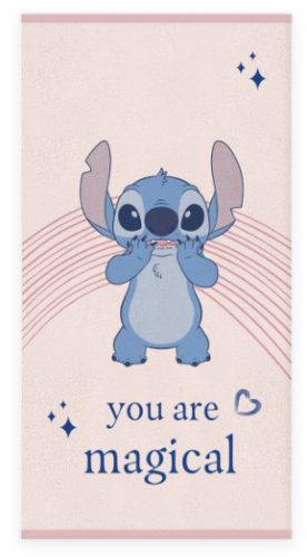 Disney Lilo and Stitch Magical bath towel, beach towel 60x120cm