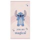 Disney Lilo and Stitch Magical bath towel, beach towel 60x120cm