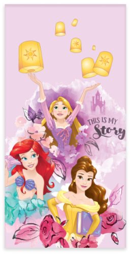 Disney Princess My Story bath towel, beach towel 60x120cm