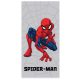 Spiderman Grey Web bath towel, beach towel 60x120cm