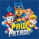 Paw Patrol Team hand towel, face towel, towel 30x30cm