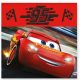 Disney Cars Flag hand towel, face towel, 30x30cm towel