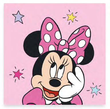 Disney Minnie  Star hand towel, face towel, 30x30cm towel