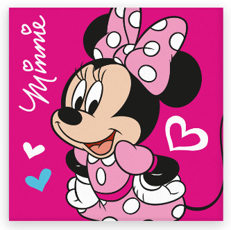 Disney Minnie  Love hand towel, face cloth, towel 30x30cm