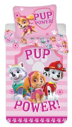 Paw Patrol Pup Power bed linen 160×200cm, 70×80 cm