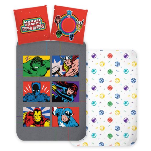 Avengers Symbols  bedding set 140×200cm, 70×90 cm