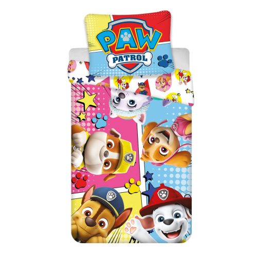 Paw Patrol Comic children's bedding set 100×135cm, 40×60 cm