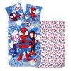 Spiderman Spidey Light bedding cover 140×200cm, 70×90 cm