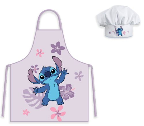 Disney Lilo and Stitch Hibiscus children's apron 2-piece set