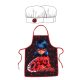 Miraculous Ladybug children's apron 2-piece set