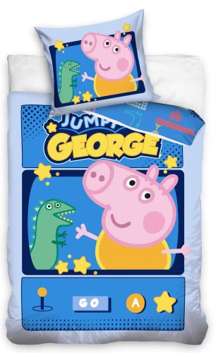 Peppa Pig Arcade Machine bedding cover 140×200cm, 70×80 cm