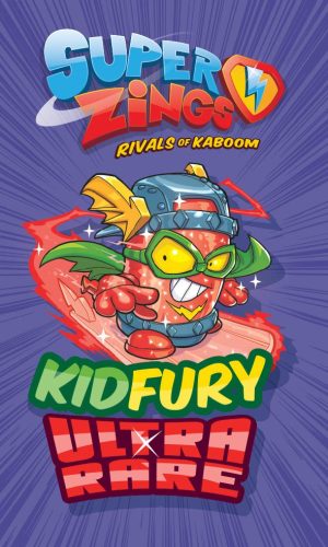 SuperZings Kid Fury Hand and Face Towel, 30x50cm