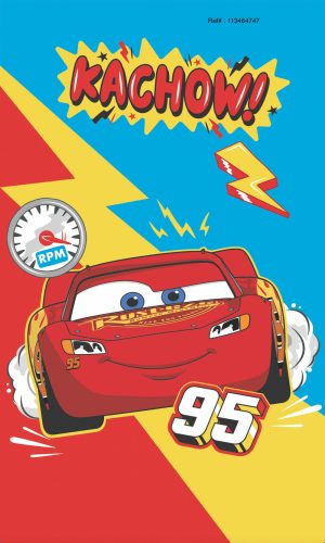 Disney Cars Kachow hand towel, face towel, towel 30x50 cm