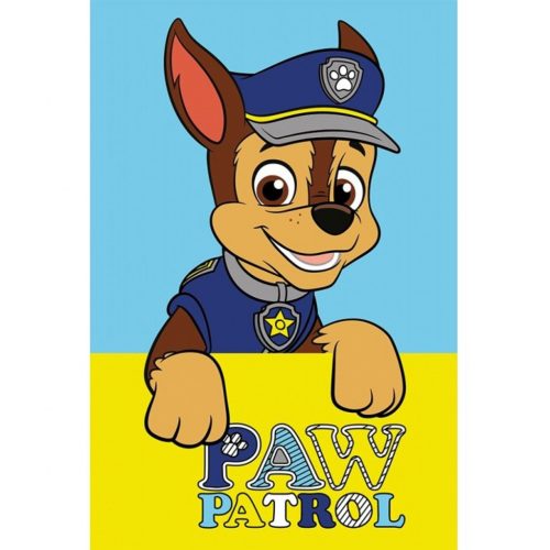 Paw Patrol Chase hand towel, face towel, towel 30x50 cm