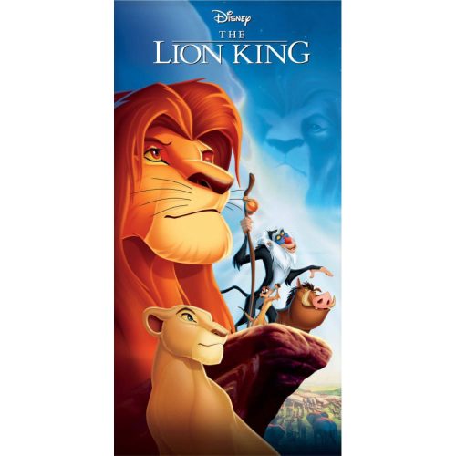 Disney The Lion King Pride Rock bath towel, beach towel 70x140cm