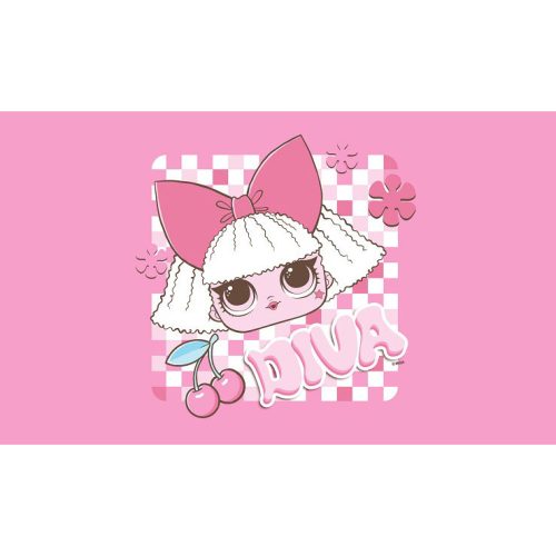 LOL Surprise Diva hand towel, face towel, towel 30x50 cm