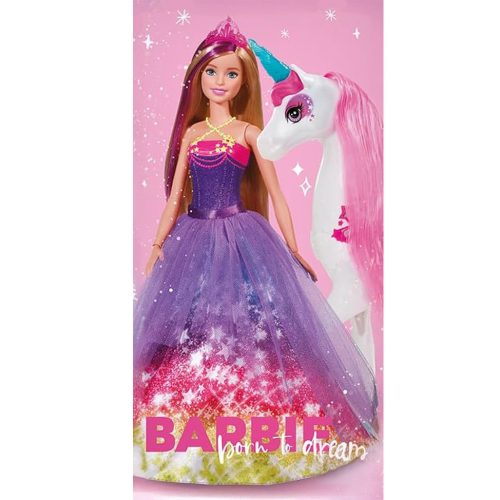 Barbie Born to Dream bath towel, beach towel 70x140cm