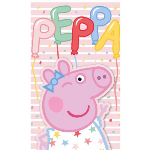 Peppa Pig Party hand towel, face towel, towel 30x50 cm