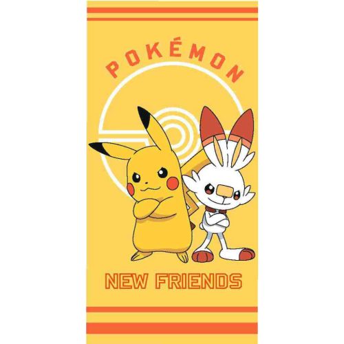 Pokémon New Friends bath towel, beach towel 70x140cm