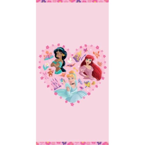 Disney Princess Heartfelt Friendship bath towel, beach towel 70x140cm