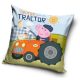 Peppa Pig George's Tractor Velour Cushion Cover 40x40 cm