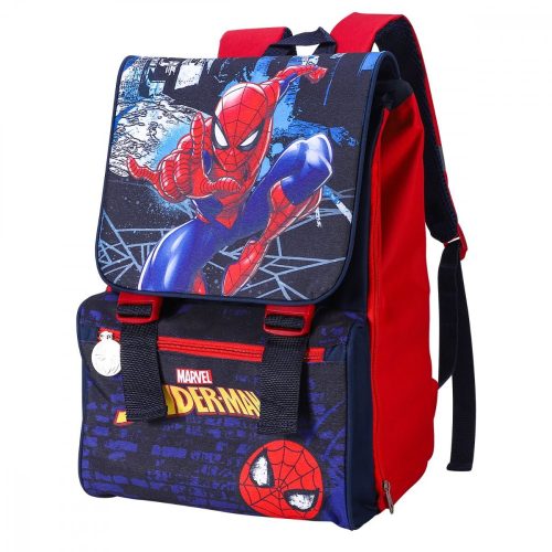 SpiderMan Boys Large Bookbag Backpack Bag Lunch Box School Avengers Marvel  Kids | eBay