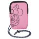 Disney Minnie  Pink phone holder bag, shoulder bag 18 cm