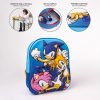 Sonic the Hedgehog Team 3D backpack, bag 31 cm