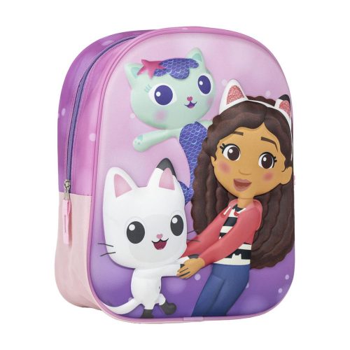 Gabby's Dollhouse Fun 3D backpack, bag 31 cm