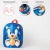 Sonic the Hedgehog 3D backpack, bag 31 cm