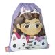 Gabby's Dollhouse Cats drawstring bag, backpack 33 cm