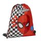 Spiderman Checked drawstring bag, backpack 39 cm