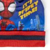 Spiderman Spidey Time kids hat+ gloves set