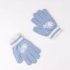 Disney Frozen Snowflake kids hat+ gloves set