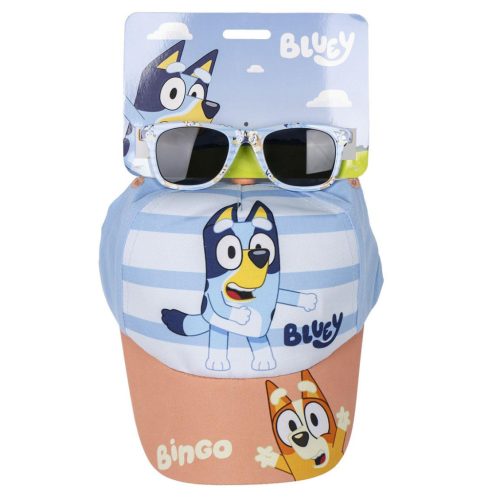 Bluey sunglasses and baseball cap set