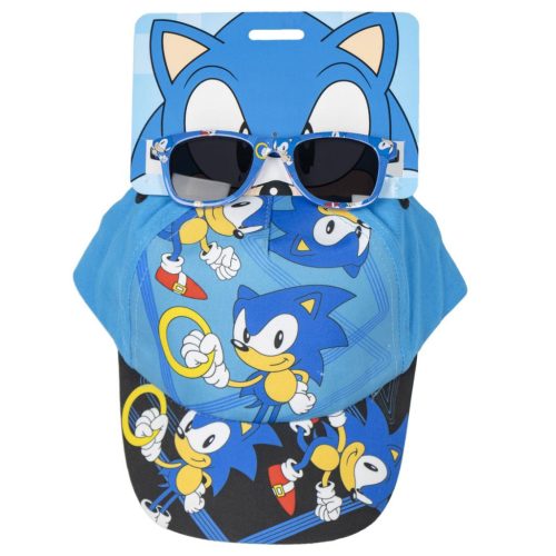 Sonic a sündisznó Ring sunglasses and baseball cap set