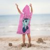 Gabby's Dollhouse beach towel poncho 50x115 cm