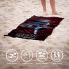 Naruto Itachi bath towel, beach towel 70x140cm (Fast Dry)