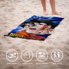 Dragon Ball bath towel, beach towel 70x140cm (Fast Dry)