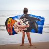 Dragon Ball bath towel, beach towel 70x140cm (Fast Dry)